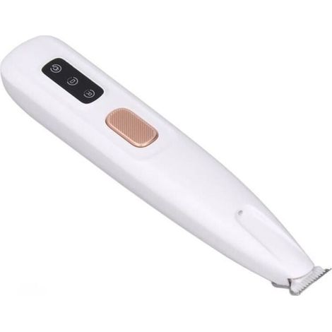Tosatrice elettrica, funzionamento silenzioso, strumento per la cura di orecchie, occhi e zampe di animali domestici con luce LED. (1/4)