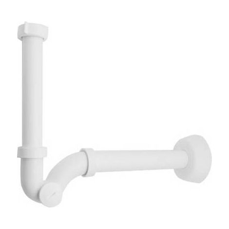 SIFONE S "MONSTER S" BIANCO SENZA PILETTA COMPLETO DI CANOTTO DI SCAR. Misura: 1"1/4 Scarico Diam. 32