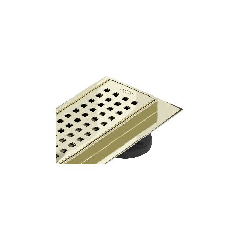 Mexen Flat 360° M08 drain linéaire pivotant 70 cm, doré - 1525070-40 (1/5)