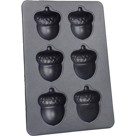 Moule à gâteau antiadhésif en forme de gland à 6 maillons, idéal pour la pâtisserie et la confection de pâtisseries au four. (1/5)
