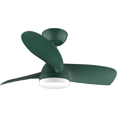 Cecotec Ventilador de Techo con Luz EnergySilence Aero 3050 Mint. 35 W, Motor DC, Diámetro 36” con luz LED, Mando a distancia (1/5)