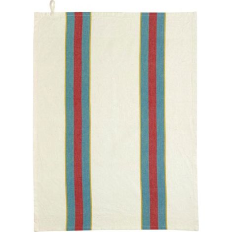 Paño de cocina 50 x 70 cm Azul y Natural - Yuna - Winkler