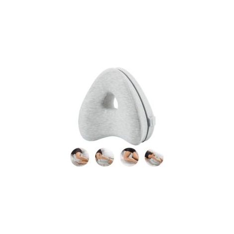 Dieses Kissen wurde speziell für Beine, Knie und Rücken entwickelt. Es ist ergonomisch für Seitenschläfer geformt, besteht aus hochwertigem Memory-Schaum und verfügt über einen Premium-Kissenbezug – C (1/4)