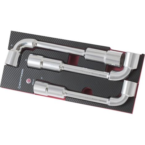 Coquille de clés à pipe débouchées 27-32 mm EVA3 KRAFTWERK 3 pièces - 4903-31