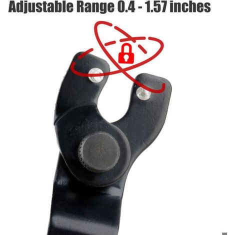 Clé à meuler d'angle avec contre-écrou réglable pour meuleuses, accessoire pour outils électriques (1/5)