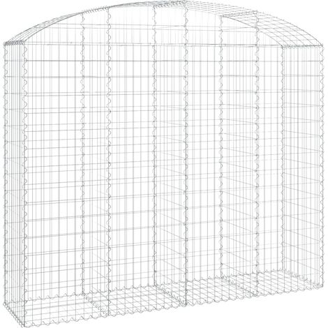 Maison Exclusive - Gabione mit Hochbogen 200x50x160/180 cm Verzin