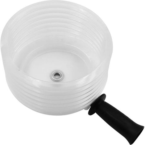 Collecteur de Poussière pour Perceuse Électrique Réduit la Poussière Forme en Bol en Plastique avec Poignée Lors de L'installation de Plafonds et Lampes (1/5)