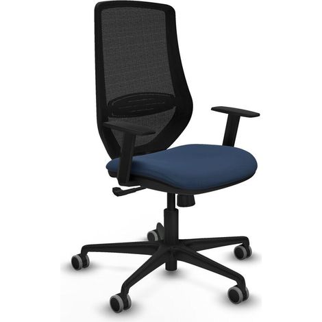 piqueras-y-crespo Mardos sincro silla escritorio azul marino