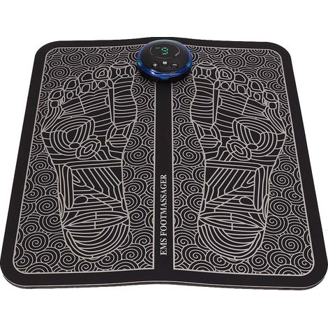 Appareil de massage électrique EMS pour les pieds, stimulateur d'acupuncture pour les pieds (type rechargeable) (1/5)