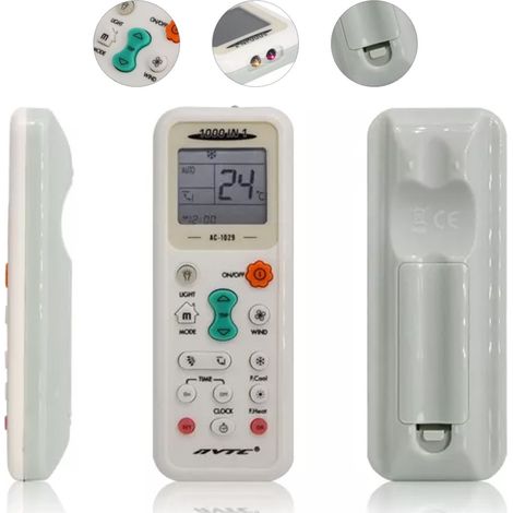Andowl - Telecomando Universale A/c Per Aria Condizionata Climatizzatore Q-yk1059 Ricambio - (1/4)