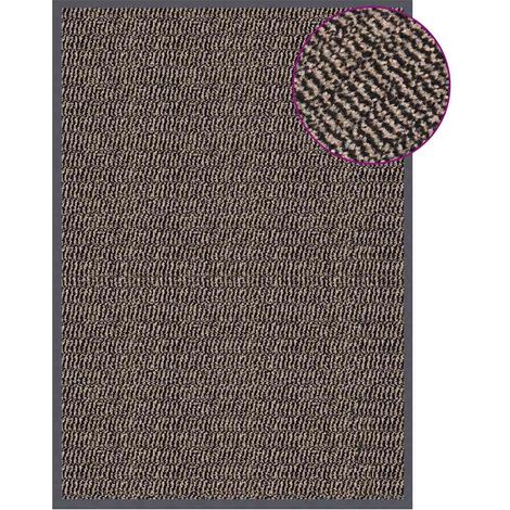 Zerbino Trapuntato 60x90 cm Marrone Scuro vidaXL (1/4)