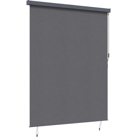 Maison Exclusive - Tenda a rullo Antracite 200 x 250 cm Tessuto e Alluminio