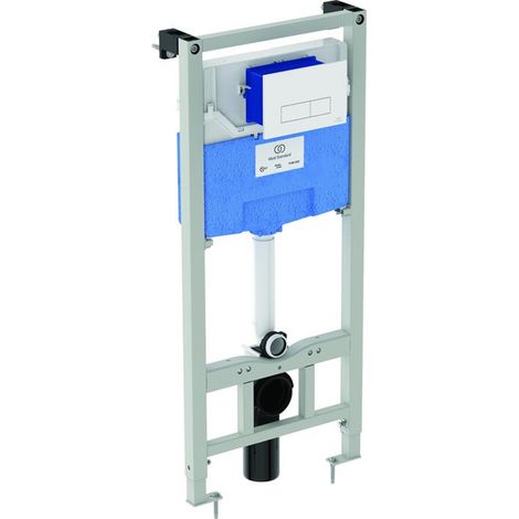 Pacchetto elemento parete WC PROSYS con placca di comando OLEAS M2 bianco IDEAL STANDARD