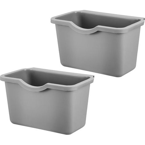 suspendue grande capacité lot de 2 en plastique réutilisable (1/5)