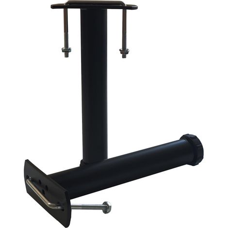 Ebac Literie – Pieds de liaison métal réglables H 20 à 32 cm – Pour sommier métal – Largeur 65 mm – Éco-conçu – 1 colis