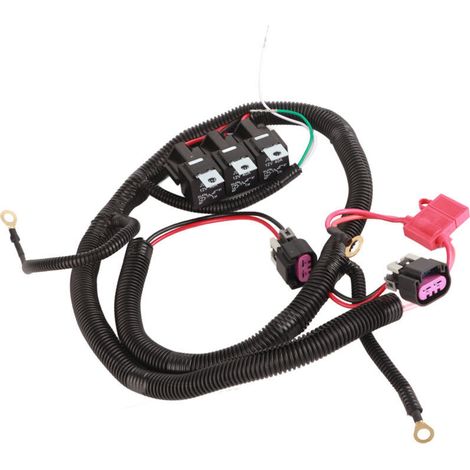 Faisceau de câbles de ventilateur électrique double 7L5533A226T Remplacement résistant à la chaleur pour le contrôle de l'ECU 1999-2006 (1/5)