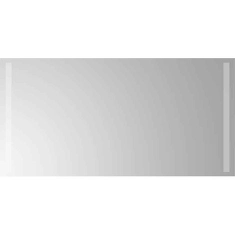Maison Exclusive - LED-Badspiegel 80x40 cm