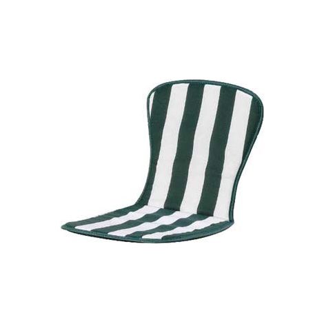 Cojín para Sillas con Respaldo Bajo Verde/Blanco Action Monobloque