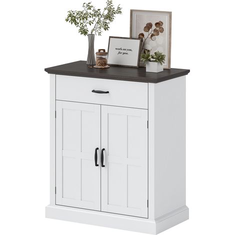 Étagère pliable réglable couleur blanc adapté pour salon, meuble de rangement pratique et fonctionnel (1/5)