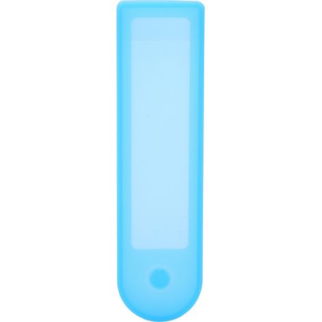 Housse de compteur étanche en silicone pour scooter électrique M365, bleue
