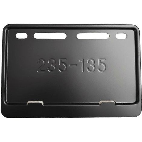 Cadre de plaque d'immatriculation pour moto, montage direct pour longs trajets ( )