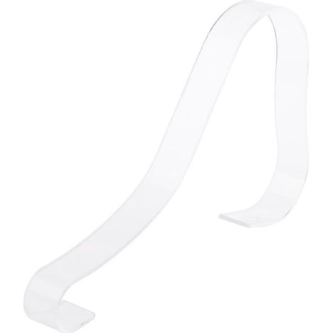 Schuhständer aus transparentem Acrylglas, Schuhladenhalter, Kunststoff-Hängehaken