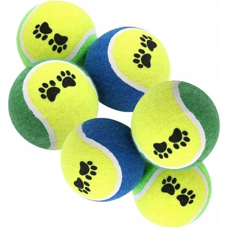 ROBUSTE TENNISBÄLLE FÜR HUNDE, SPIELZEUG-SET MIT 6 HUNDEBÄLLEN