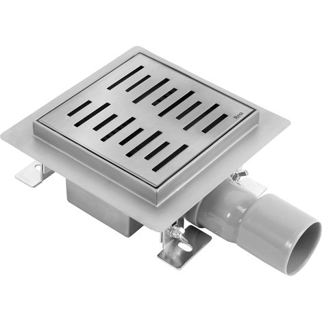 DRENAJE LINEAL REA LINE 150X150 NICKEL BRUSH
