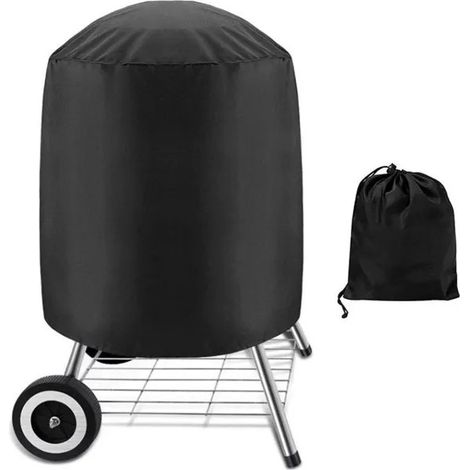 Housse de barbecue étanche 70 x 70 cm, couvercle pour barbecue d'extérieur, utilisable en intérieur et en extérieur. (1/5)