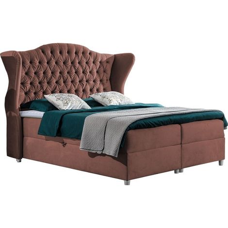 Cama continental Poeta, Kronos 29, Continental, 120x200, Tapiz, Somieres, 158x210x149cm (1/5)