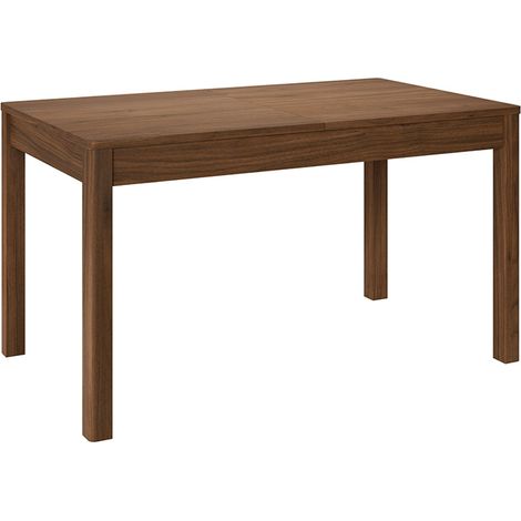 Table à manger extensible 4 à 6 places Riyo Bois foncé (1/5)