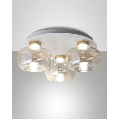 Kino Plafoniera Cognac 3Luci