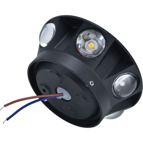 LED-Wandleuchte Mini-Pilz, 6-seitige, dekorative Wandleuchte aus Aluminium für den Innenbereich, geeignet für Zuhause und Hotellobbys (1/5)
