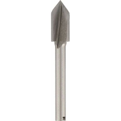 Dremel 2615064032 Nutfräser HSS 6.4 mm Schaftdurchmesser 3.2 mm