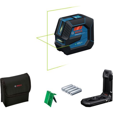 Laser di linea Bosch GLL 20-22 G + supporto universale LB10 + borsa (1/10)