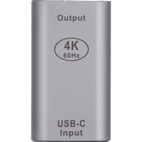 Adaptateur JORINDO USB-C vers HDMI, convertisseur audio/vidéo USB-C vers HDMI 4K à 60 Hz, boîtier en alliage d'aluminium 3D, connecteur USB-C femelle vers HDMI femelle. (1/5)