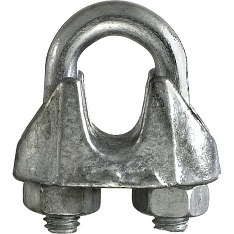 Morsetti per funi Inox per funi Ø 6 mm. - 2 pz.