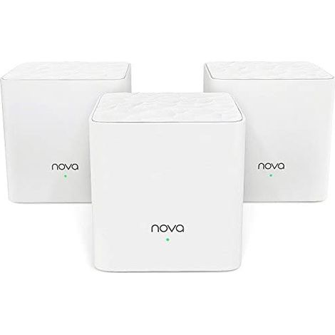 Kit Wi-Fi Mesh Tenda Nova MW3 (pack de 3) - Couverture 2,4 GHz et 5 GHz AC1200 - Zone de couverture : 300 m² (1/5)