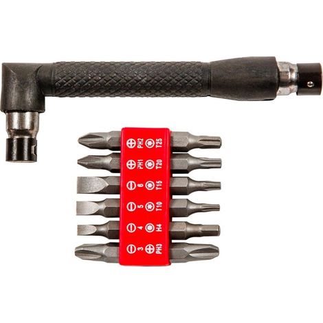Schraubendreherbits mit Halter, 13er-Set