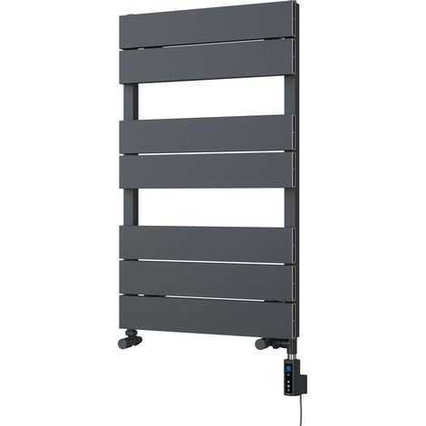 Thetford - Anthracite Dual Fuel Towel Rail H850mm x W500mm Thermostatic WIFI (1/3)