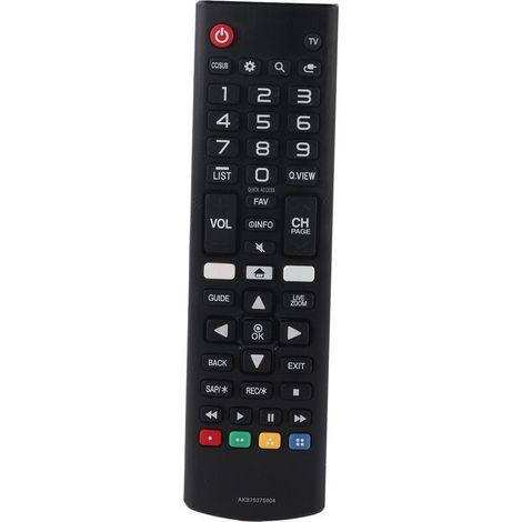 Télécommande multifonction sans fil pour téléviseurs LED LCD, compatible avec modèle AKB75375604, utilisation simple et pratique pour remplacer la télécommande d'origine