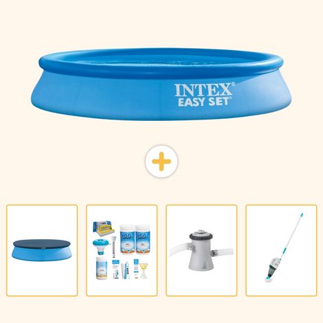 Intex Piscine Easy Set Ronde - 305x61 cm - 5-pièces SCB5 (1/5)