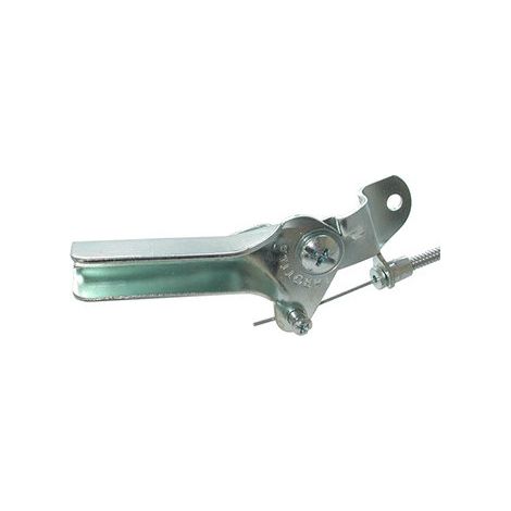 Universelle Metallbeschleunigungskontrolle mit Kabel. Kabel: 1400 mm, Ummantelung: 1300 mm, Hub: 32 mm.