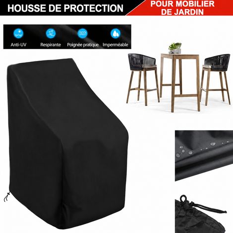 Housse de protection pour mobilier de jardin en tissu Oxford 210D 70x70x125/75cm 70 125 75cm 210d 20 × 19 × 4 cm 320 g – Livraison gratuite (1/5)