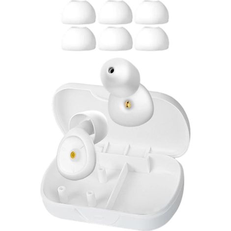 Bouchons d’oreilles confortables pour dormir, protection auditive voyage étude et bureau, usage quotidien (1/5)