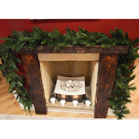 Kateson Fir Christmas Garland - Green - 270cm - 180 Tips (1/2)