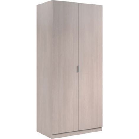 Armoire 2 Portes Cm. 81 x 52 x 180h Chêne clair