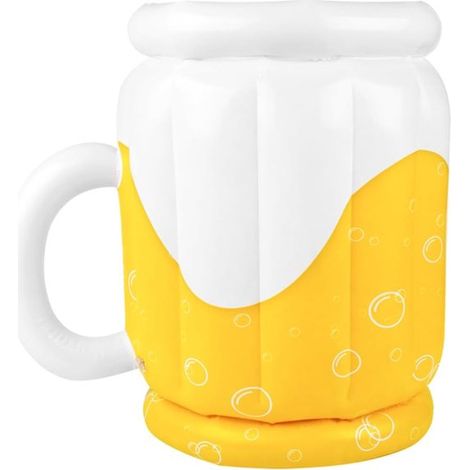 Glacière gonflable XL pour chopes de bière - 45 x 45 cm - Glacière pour la Coupe du Monde 2026 - Glacière pour le foot et les barbecues (1/5)
