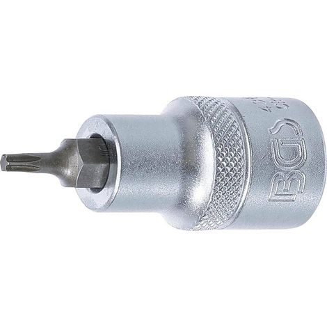 Douille à Embouts 12,5 mm (1/2) Profil Torx T15 - Précision et Robustesse, Acier - D-Work (1/4)