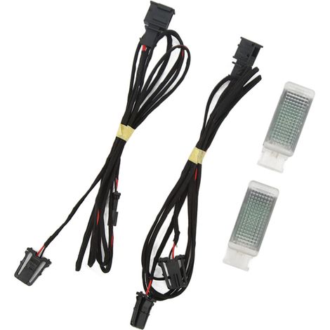 Luci vano piedi/luci vano piedi posteriore per MK7 B8 2014-2018